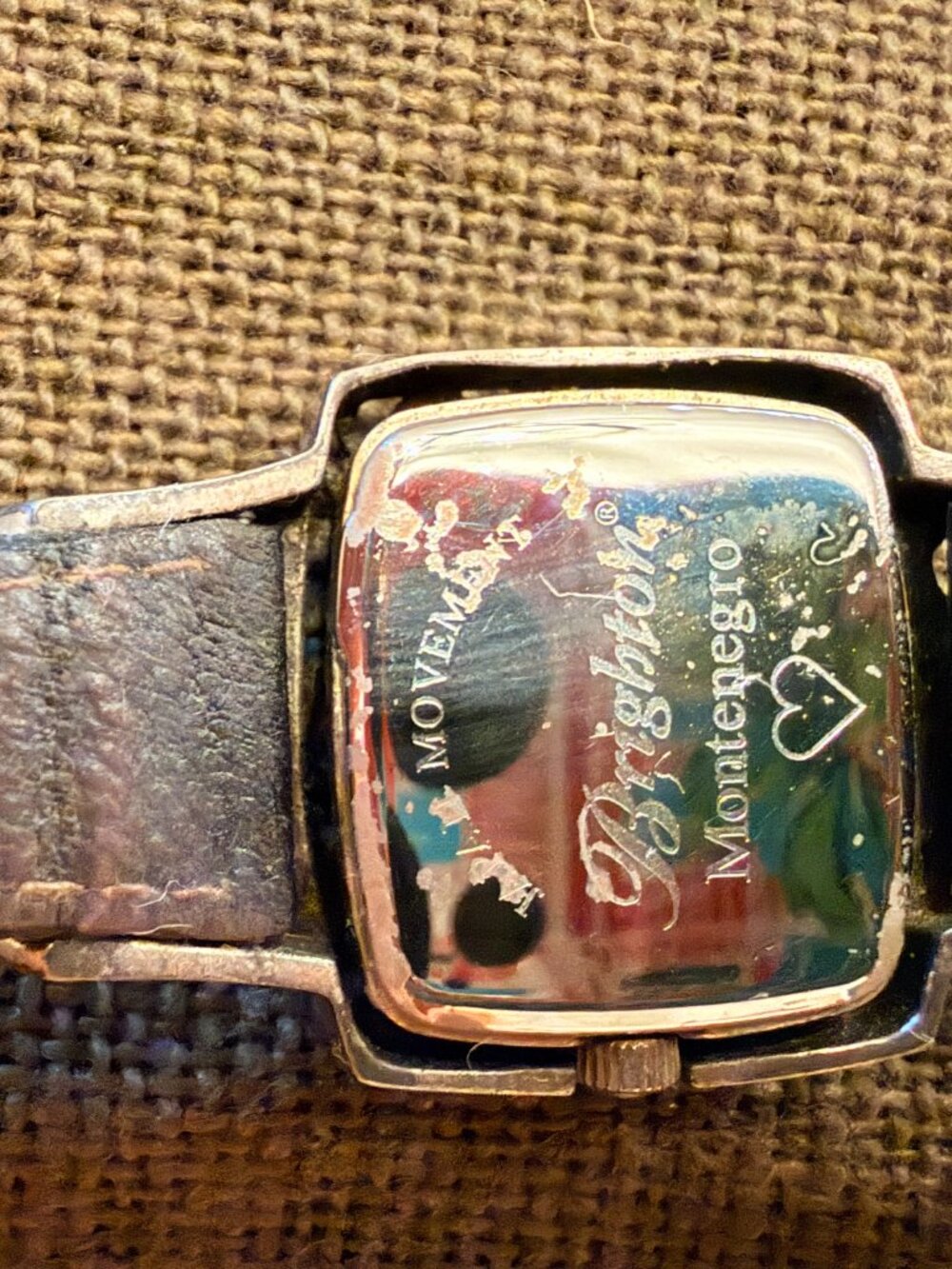 Brighton "Montenegro" Leather Strap Watch (Style #8607) - Picture 3 of 5